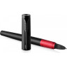 Ручка 5-й пишущий узел PARKER INGENUITY DELUXE BLACK RED PVD BT, F 1972069