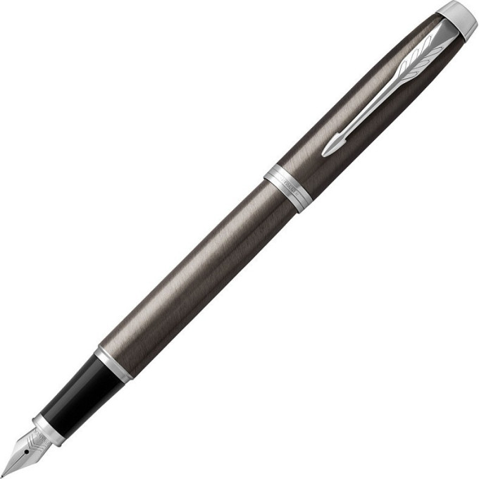 Ручка перьевая PARKER IM DARK ESPRESSO CT, F 1931650