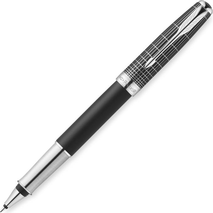 Ручка-роллер PARKER SONNET SE CONTORT BLACK CISELE, F 1930258